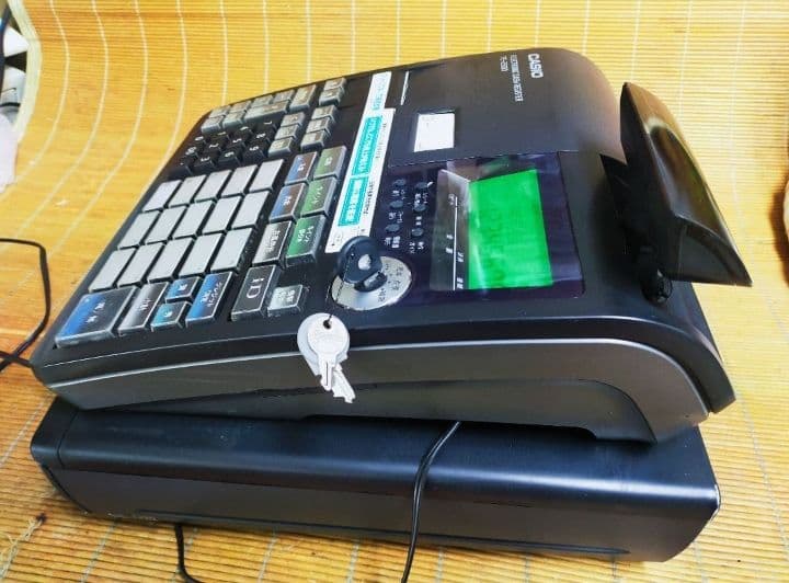 カシオレジスター　TE-2500　15部門　719330