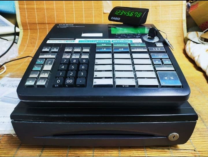 カシオレジスター　TE-2500　15部門　719330