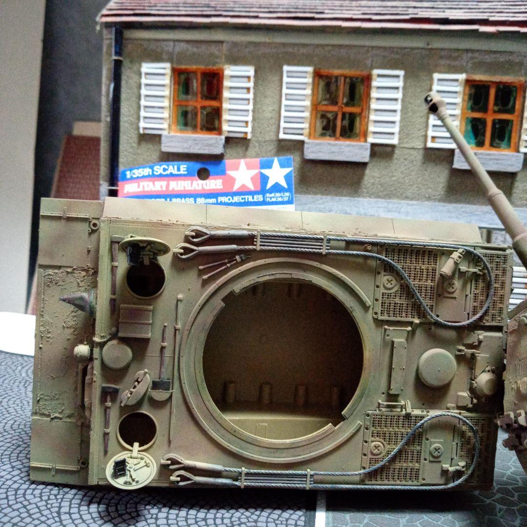 値下げしました　タミヤ　タイガーⅠ型　最後期型　1／35　アクセサリーパーツ多数