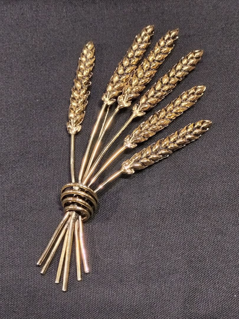 KENZO ブローチ　稲穂　麦穂