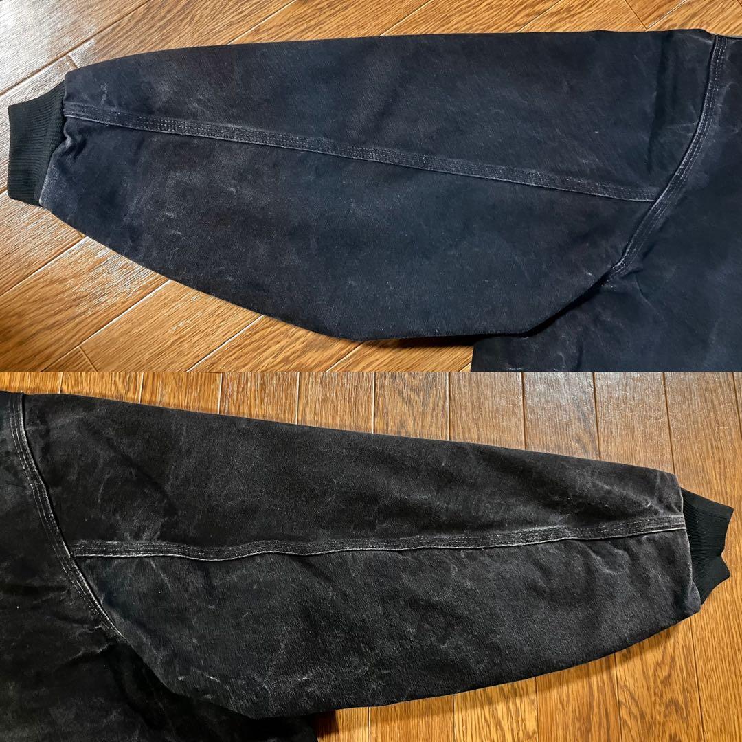 【極上フェード】00s Carhartt ブラック アクティブジャケット 5XL