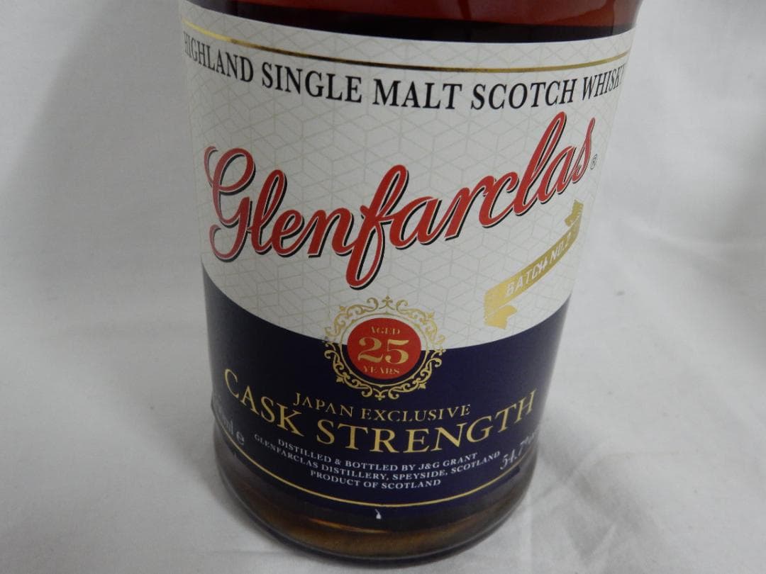 グレンファークラス・カスクストレングス25年バッチ２