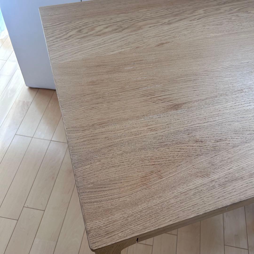 IKEA EKEDALEN 伸長式テーブル W80〜120オーク無垢材 イケア