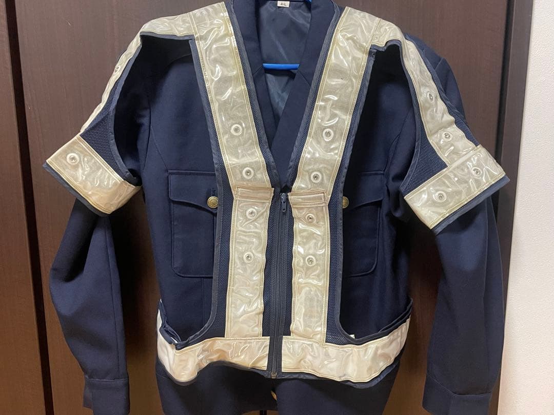 警察グッズ　反射ベスト　夜光チョッキ