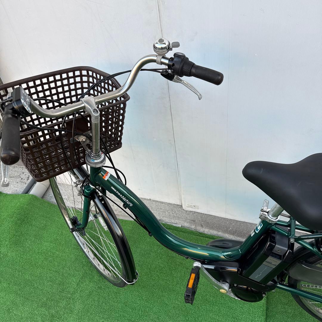 YAMAHAヤマハ電動アシスト自転車26インチ8.9Ah グリーン