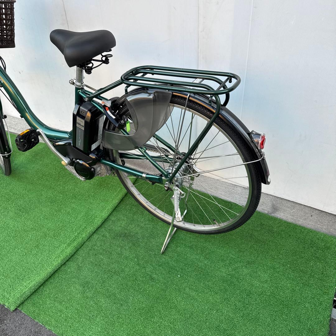 YAMAHAヤマハ電動アシスト自転車26インチ8.9Ah グリーン