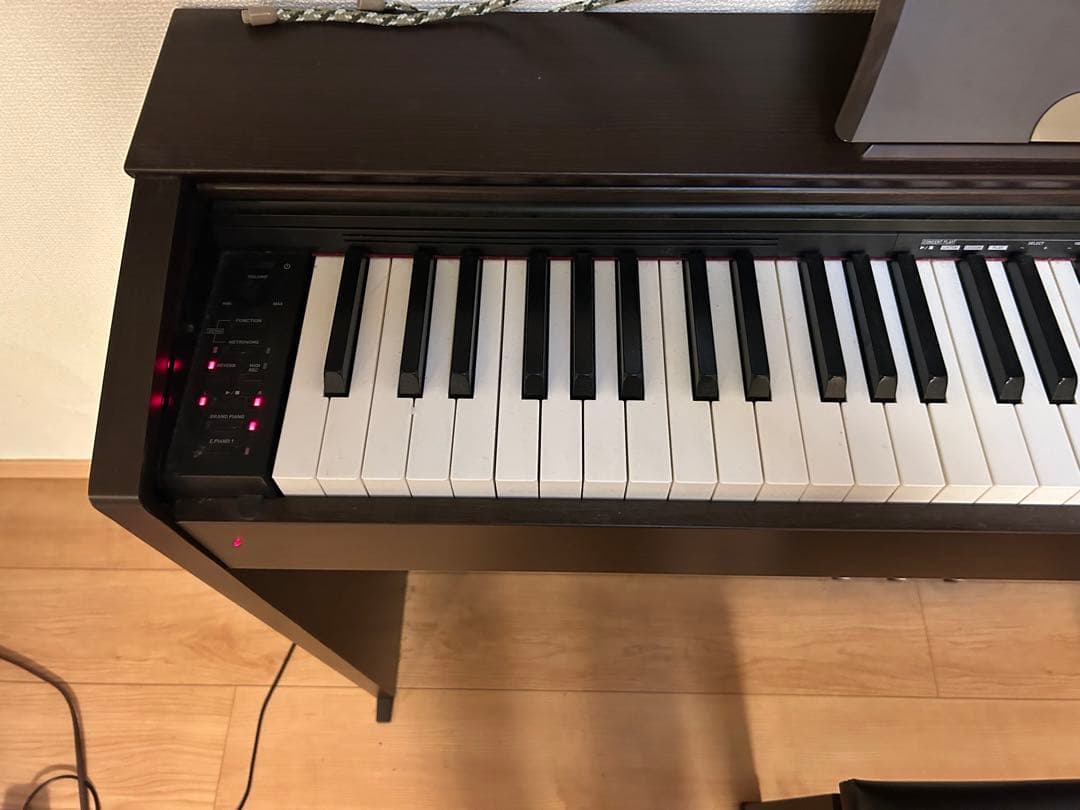 直接引取歓迎 CASIO Privia PX-770 ダークブラウン 電子ピアノ