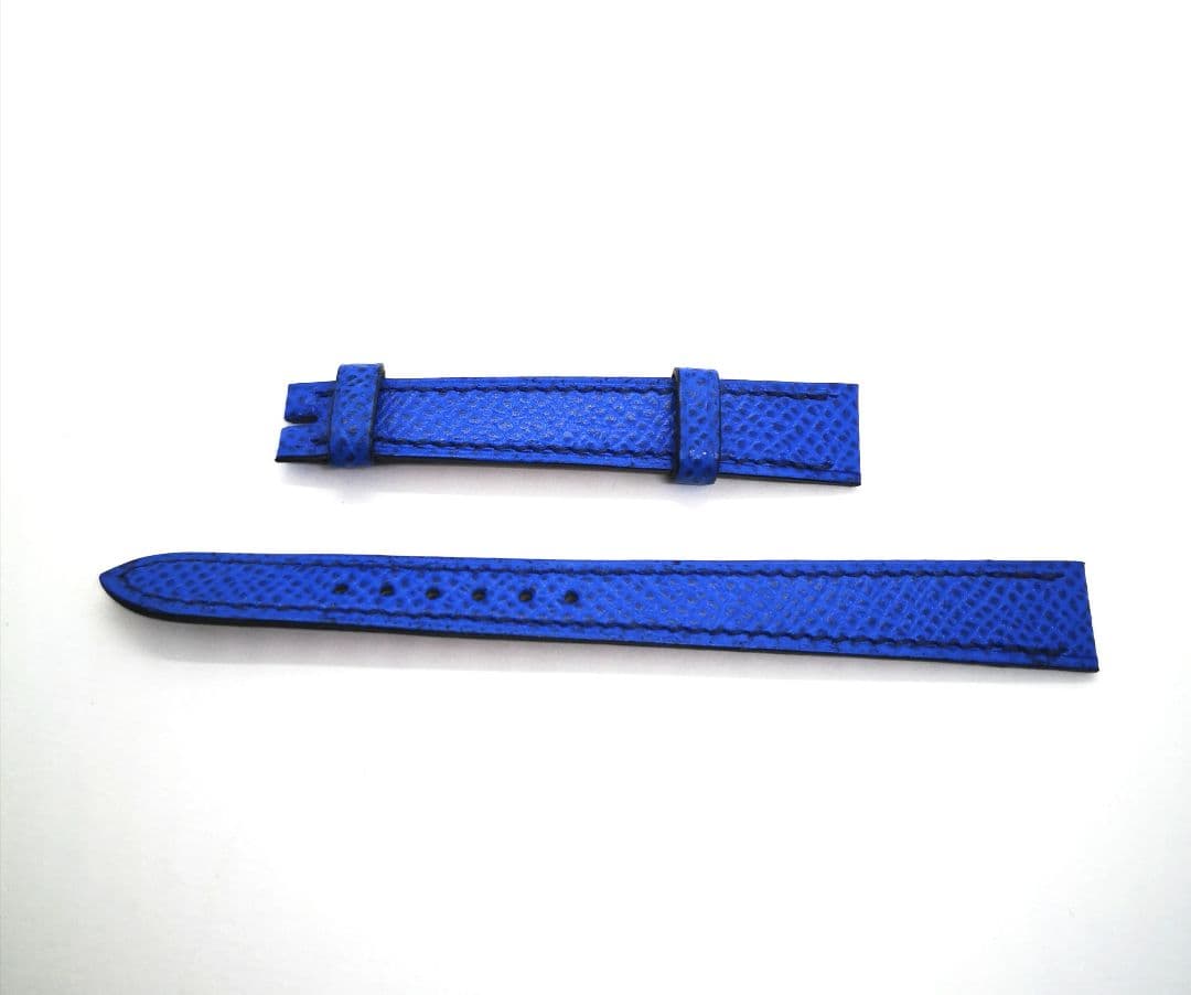 新品未使用 エルメス 腕時計 純正ベルト ブルー