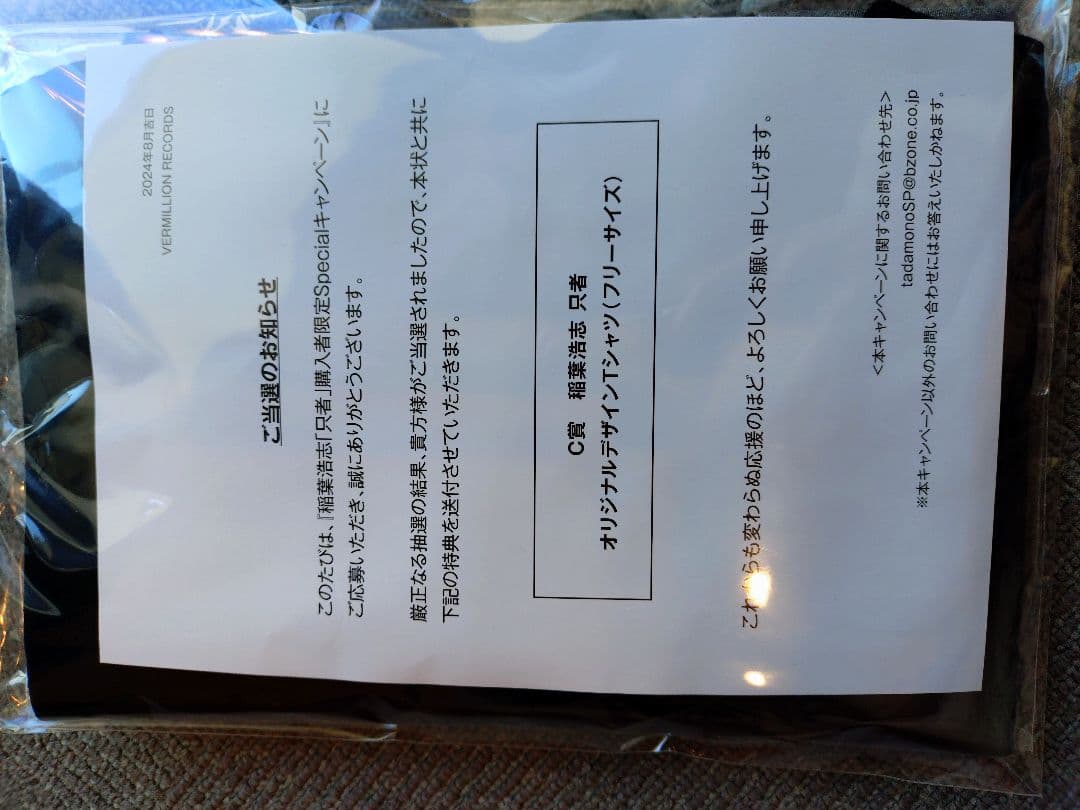 只者　Tシャツ　稲葉浩志　B'z