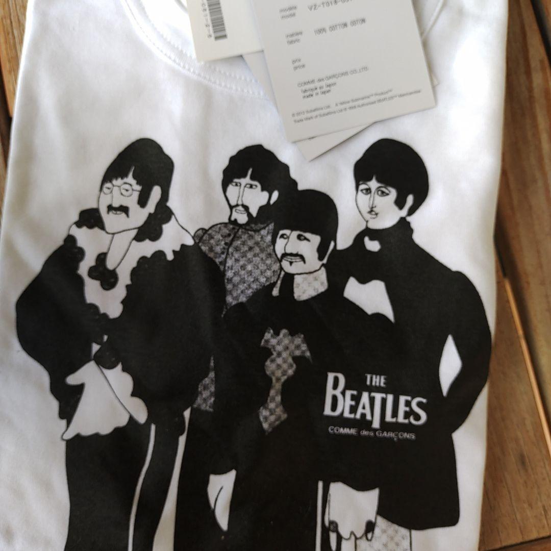 ＸL　コムデギャルソンTHE BEATLES イラストプリント Tシャツ XL