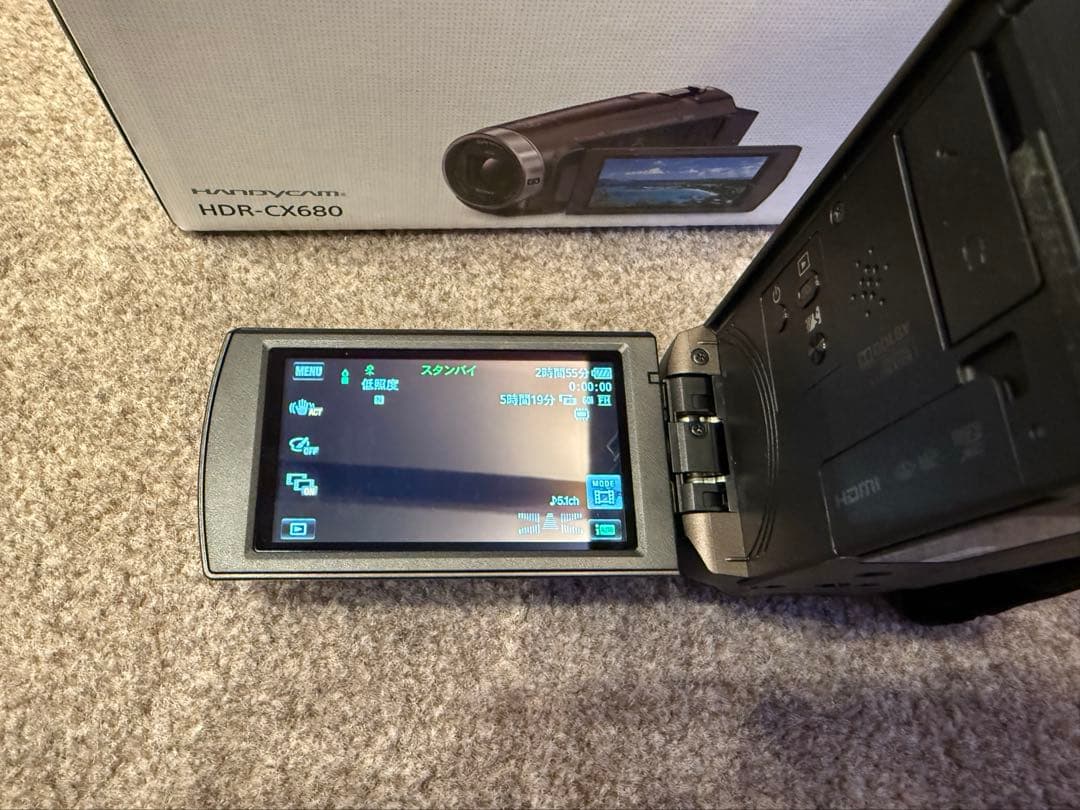 ビデオカメラ SONY handycam HDR-CX680