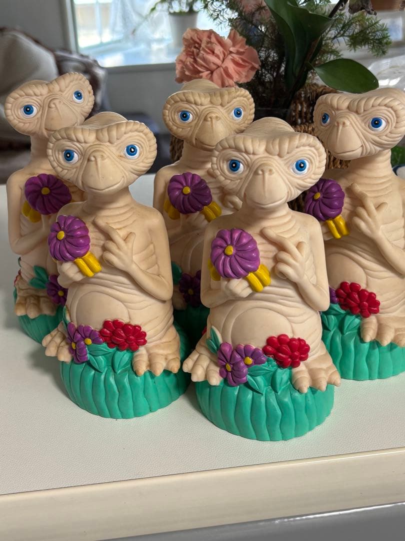 早い者勝ちです‼️【超美品】E.T. フラワーフィギュア　ラスト5点　バラ売り不可