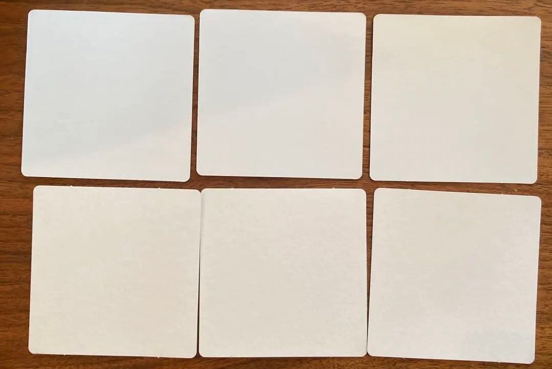 未使用　アイカツ　アニon アニオン ホロ　コースター　いちご　あおい　蘭　6枚