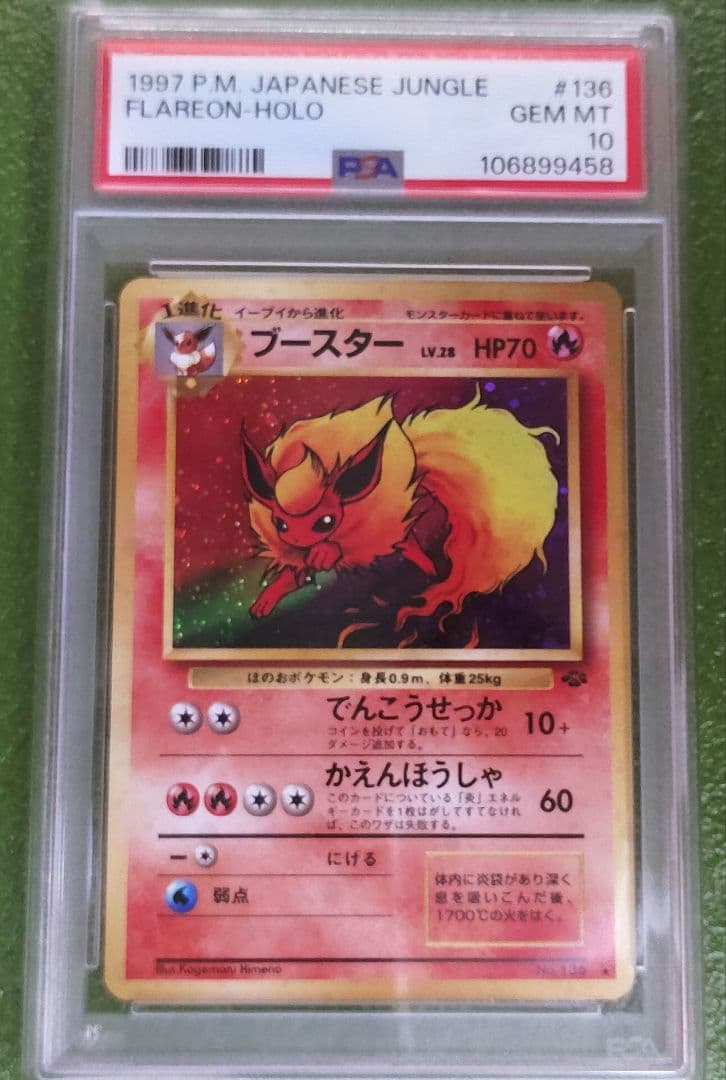 y*u様 【PSA10】旧裏 ブースター 第2弾 拡張パック ポケモンジャングル