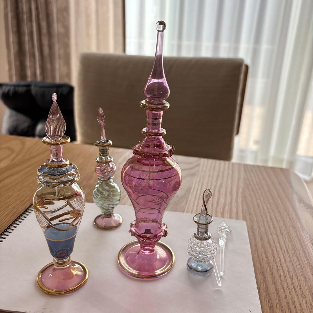 エジプト　香水ビン　セット売り