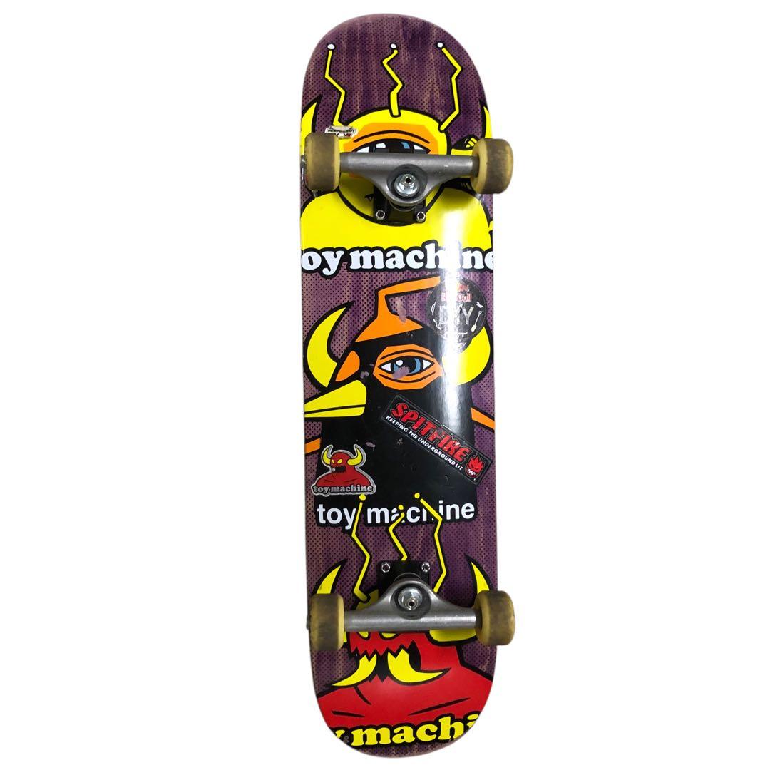 TOY MACHINE スケートボード コンプリート ベアリング交換済み