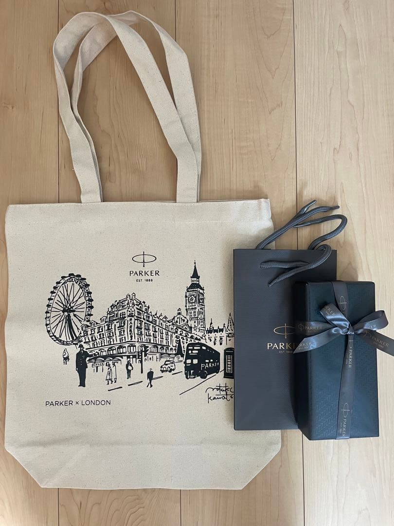 【新品未使用】パーカー インジェニュイティブラックBT ボールペン ノベルティ付