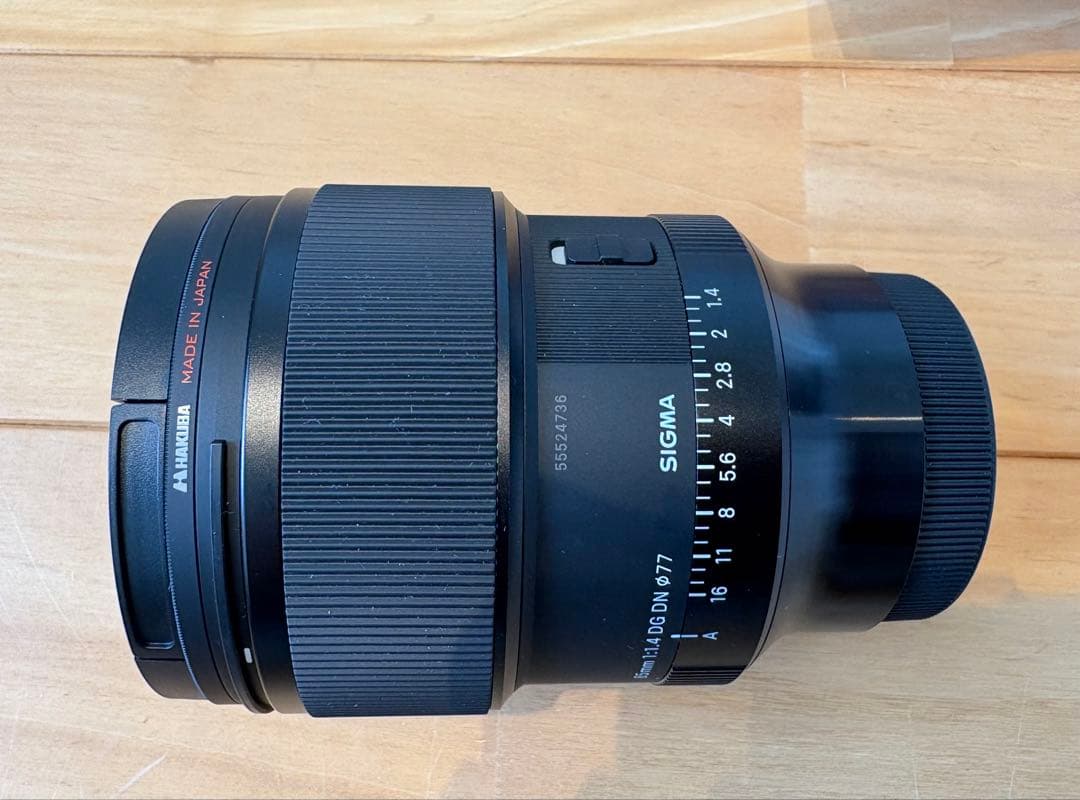 SIGMA Art 85mm F1.4 DGDN（Eマウント・フルサイズ対応）