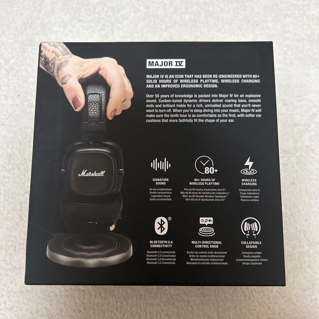 マ*メ様 【正規品】Marshall Major IV ワイヤレスヘッドフォン