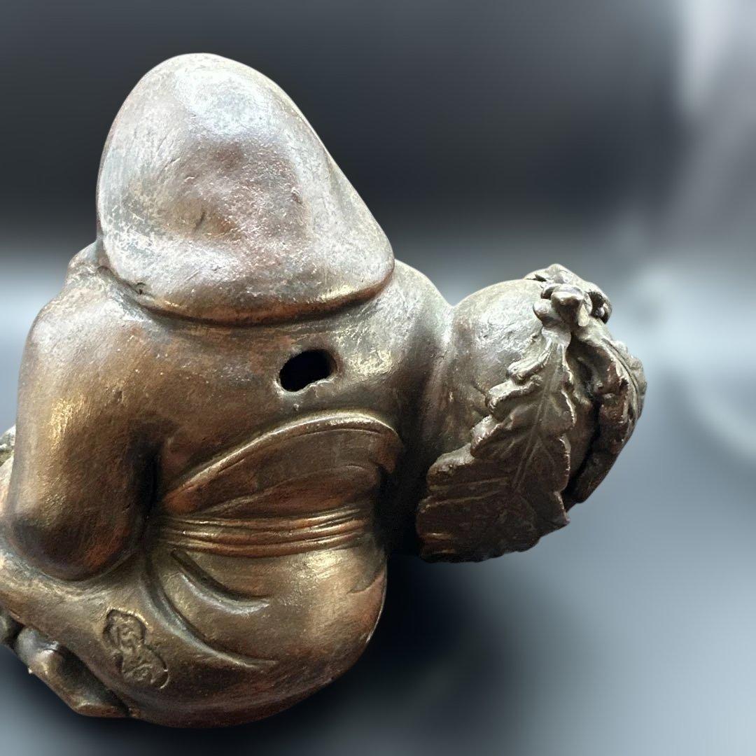 備前焼，置物， 七福神 縁起物 骨董品 古美術品