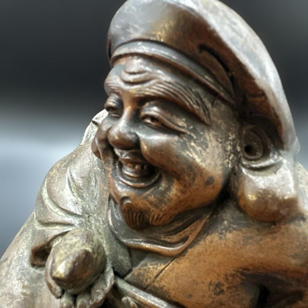 備前焼，置物， 七福神 縁起物 骨董品 古美術品