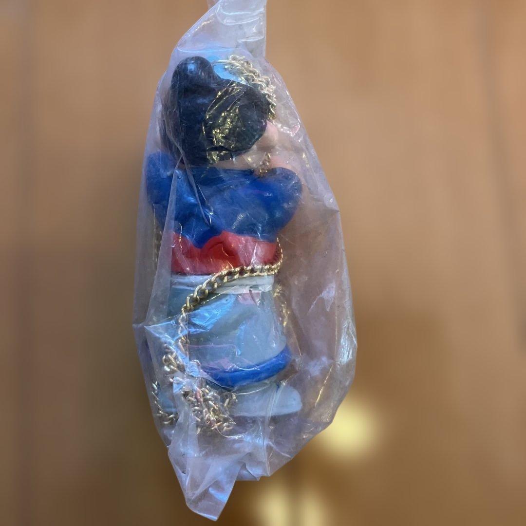 当時物赤胴鈴之助ネックレス未開封赤 青 プラスチックラスト