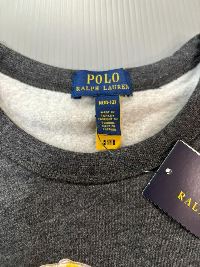 残り僅か2025最新作新品ラルフローレン　ポロベアトレーナーボーイズM150