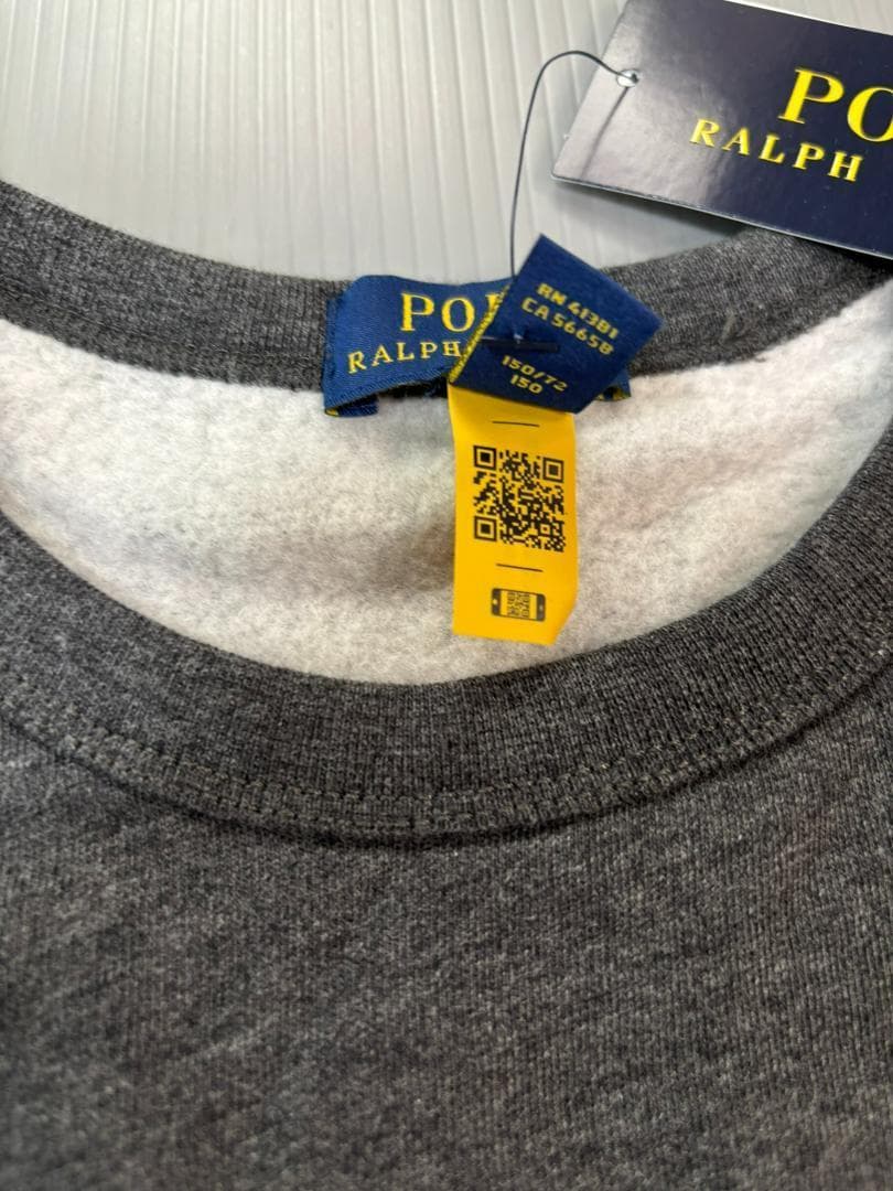 残り僅か2025最新作新品ラルフローレン　ポロベアトレーナーボーイズM150