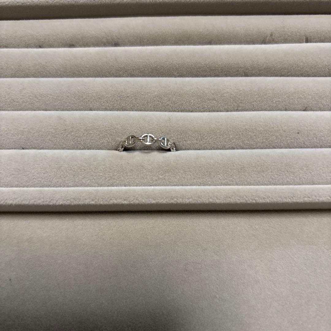 K10 ホワイトゴールド リング ツツミ 12号