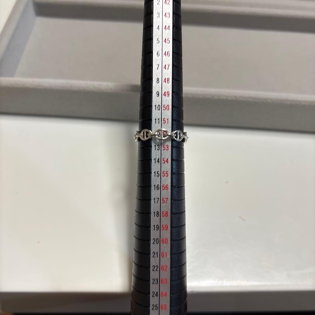 K10 ホワイトゴールド リング ツツミ 12号