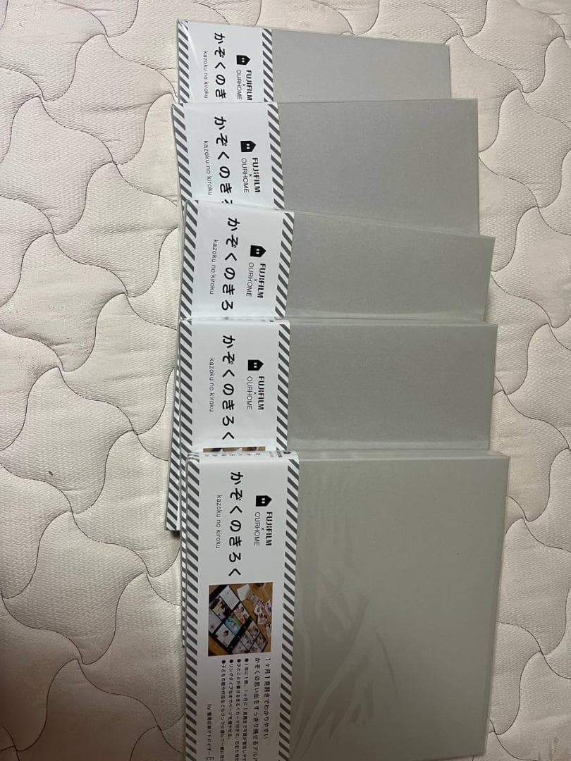 新品/未開封　FUJIFILM×OUR かぞくのきろく　アルバム　５冊