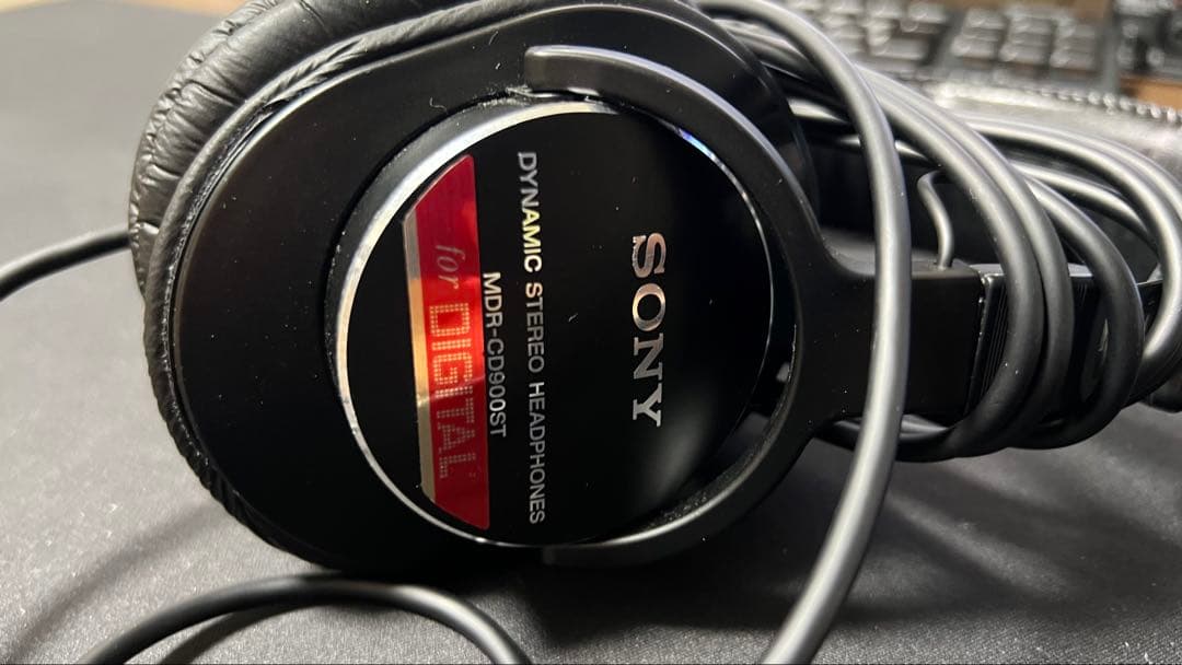 SONY MDR-CD900ST ヘッドフォン スタジオ モニター