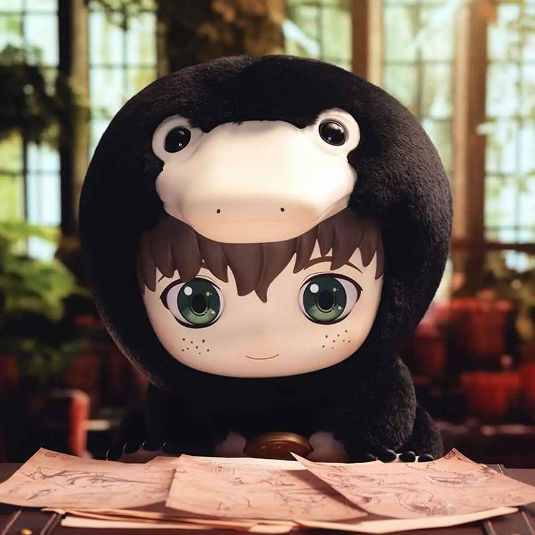 ハリー・ポッター　POPMART GONG　ぬいぐるみ　セット　ルーナ　ニュート