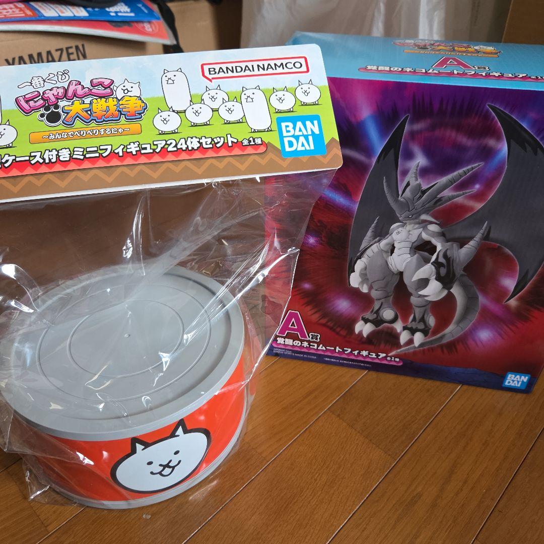 一番くじ にゃんこ大戦争 A賞 C賞 フィギュア セット