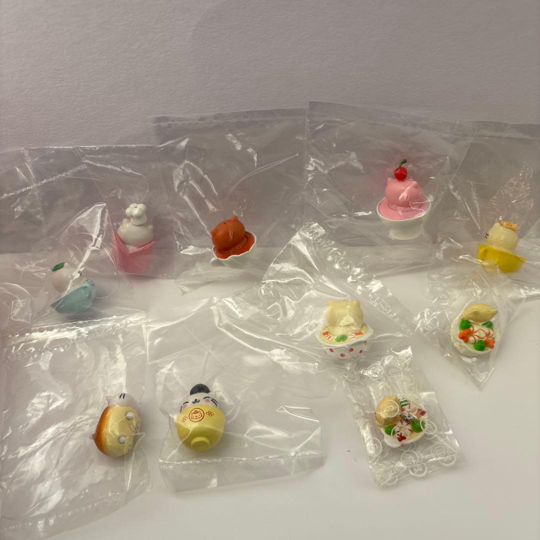 にゃんにゃんにゃんこ ストラップ にゃんこレストラン他10個 当時物 平成レトロ