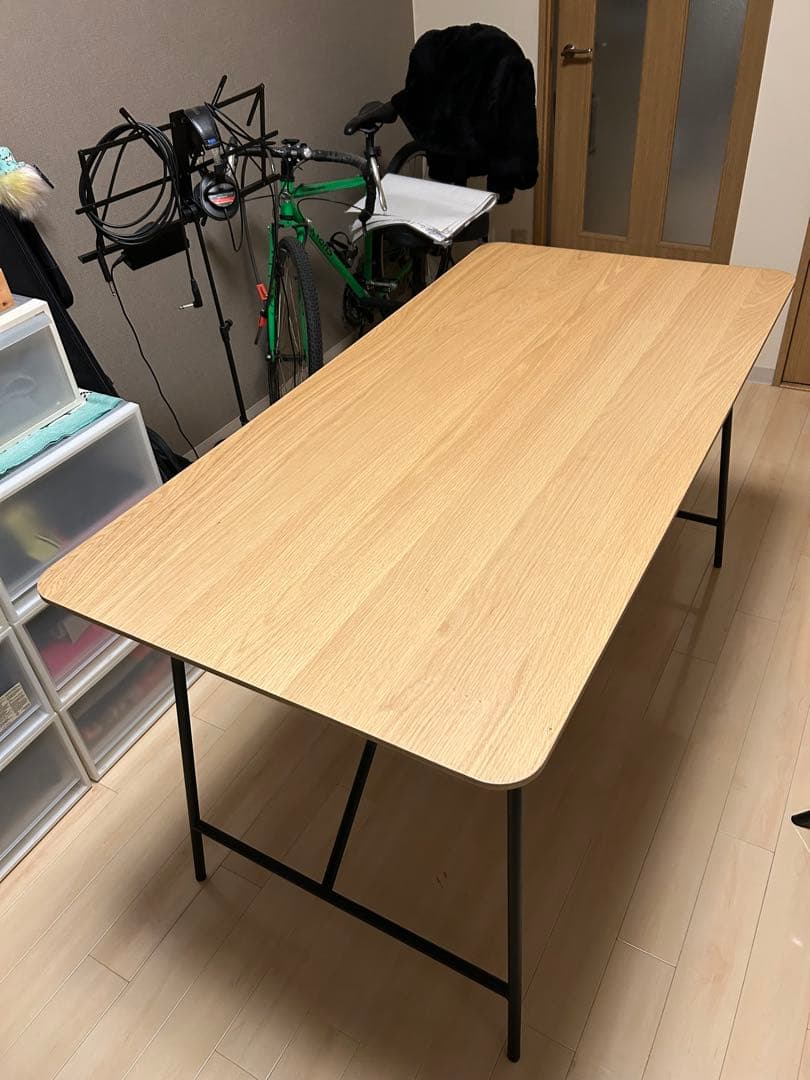 【お引き取りのみ】 無印良品折りたたみダイニングテーブル