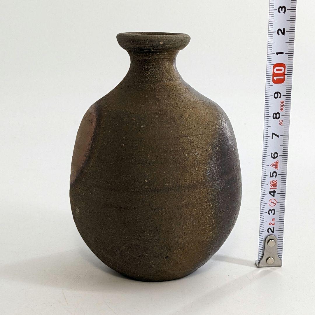 人間国宝 藤原雄 備前焼 徳利 共箱 とっくり 酒器 食器 工芸品 日本酒 在銘