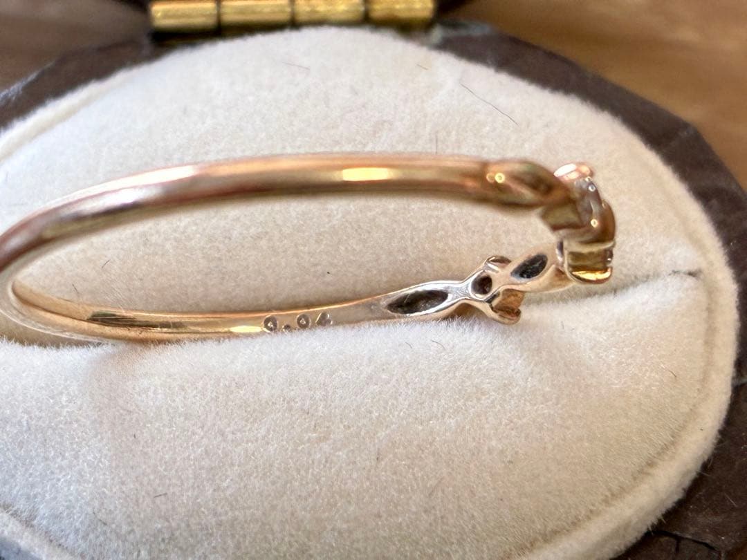 ete k10 ゴールド リング 11号 ダイヤモンド YG agete