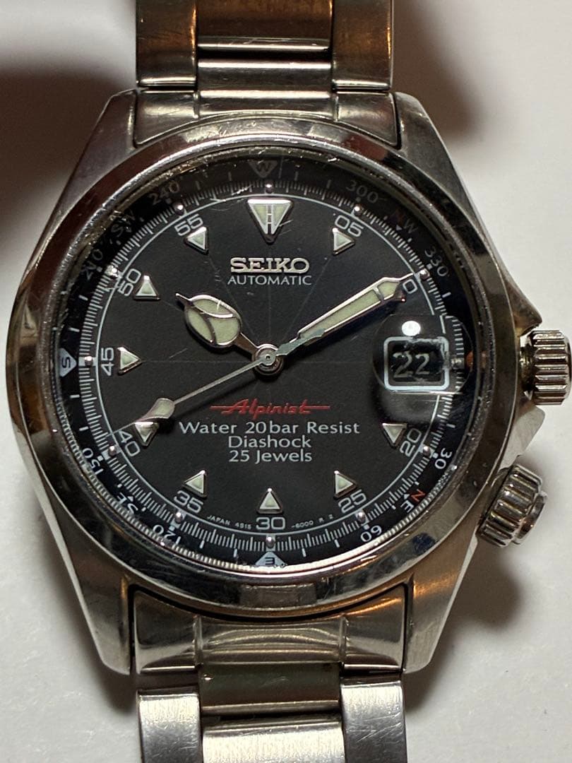 専用　難あり　セイコー　アルピニスト　Alpinist メンズ腕時計
