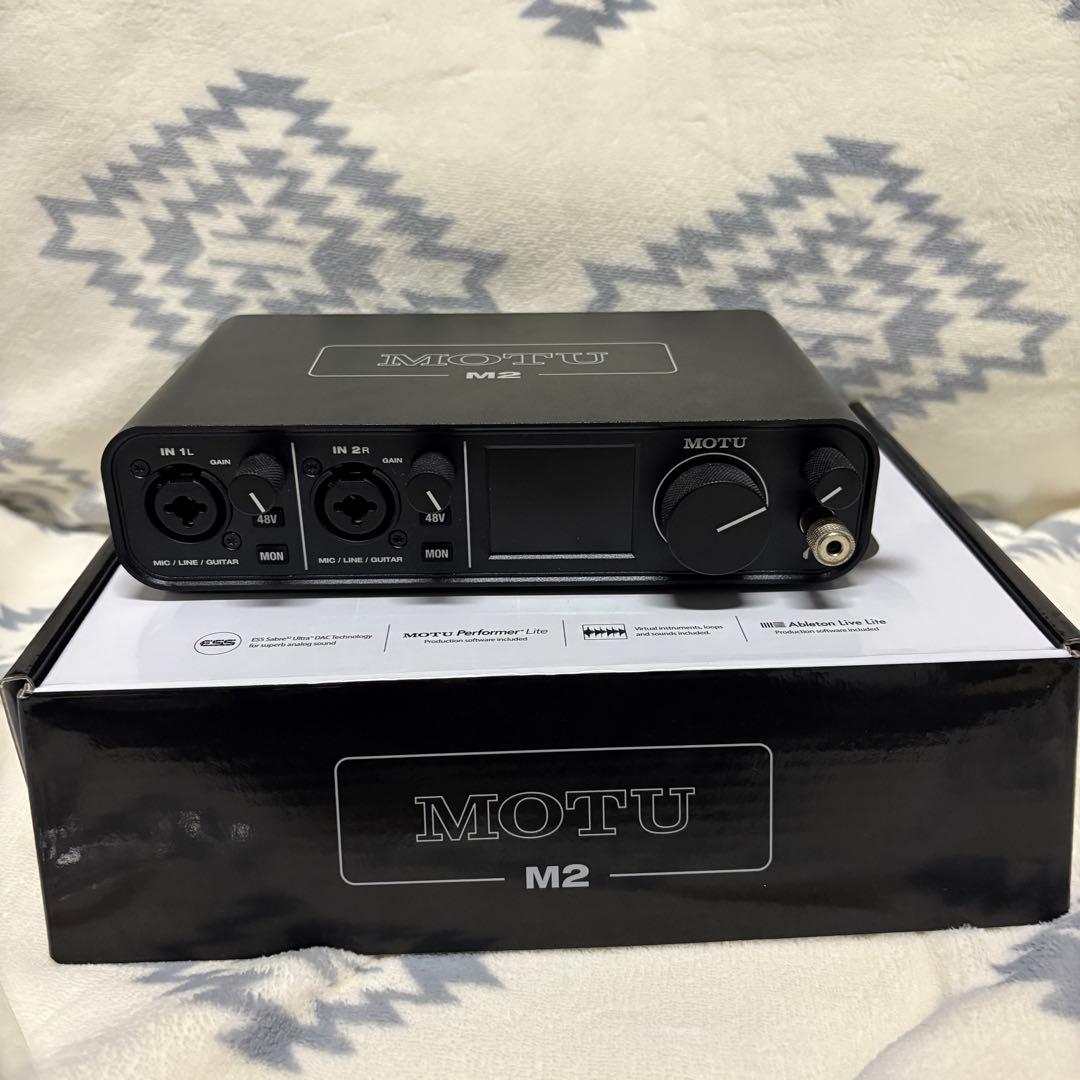 MOTU M2・Nobsound U5 バランス接続セット販売 おまけ付