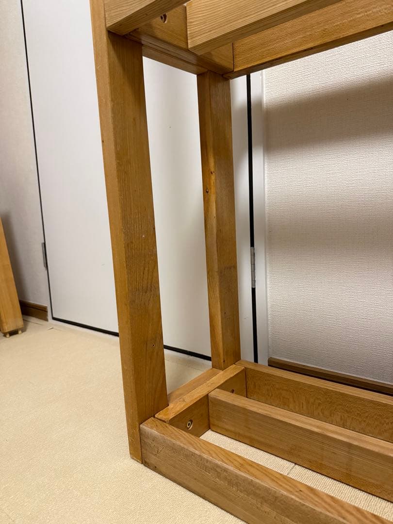 60cm用水槽台・マーフィード・木製水槽台・キャビネット・水槽棚・3段　②