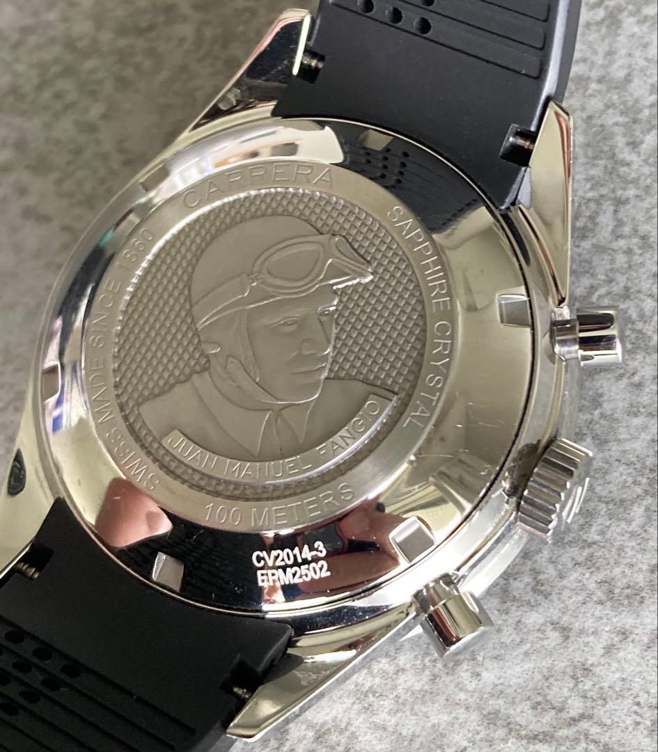 タグホイヤー カレラ CV2014-3 黒(OH: 2024/11)