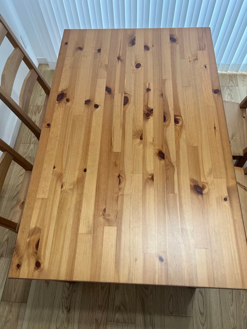 引き取り限定　IKEA ダイニングテーブルセット　ヨックモックJOKKMOKK