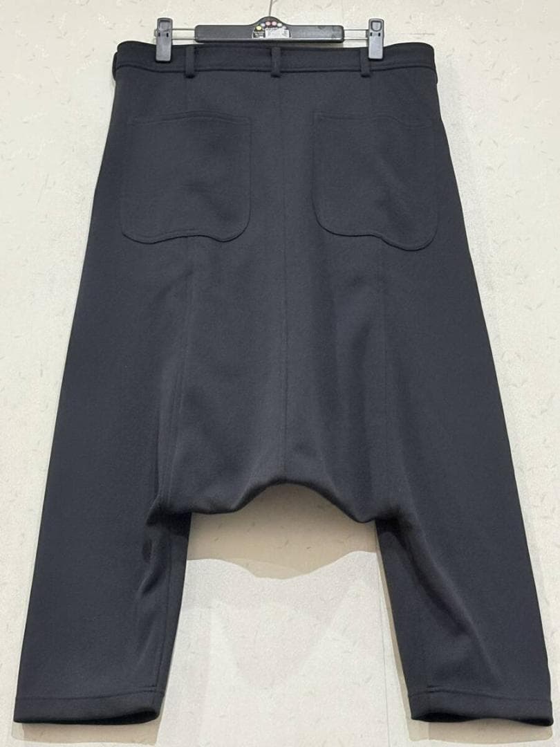 ブラック コムデギャルソン 1D-P002 サルエルパンツ 日本製 S