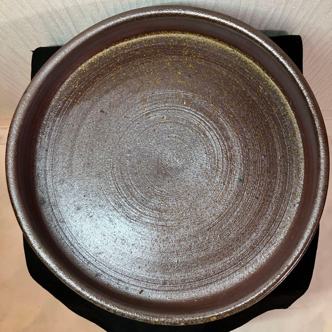 希少　種子島　能野焼　よきの焼　鉢　飾り台　置物　骨董品　古美術品　能野焼