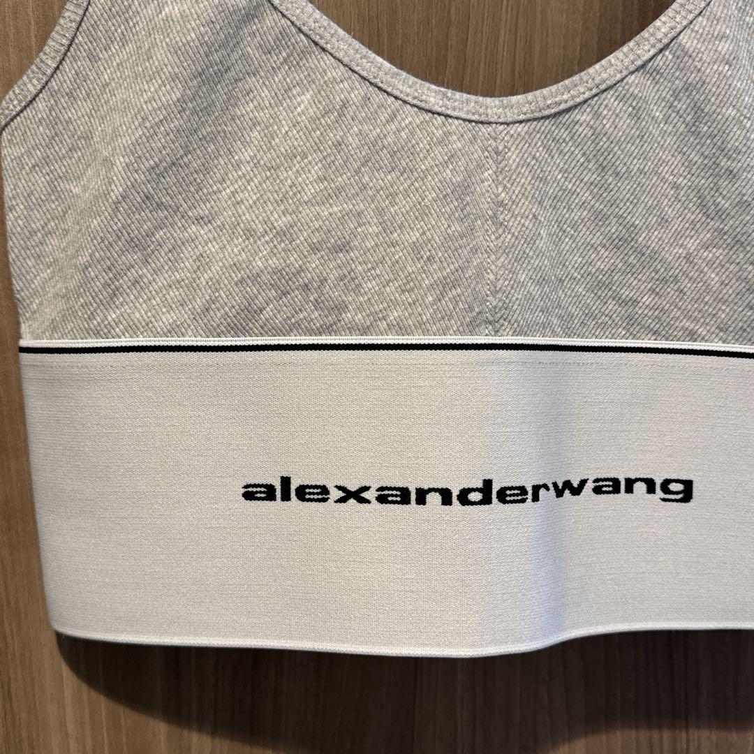 alexanderwang グレー タンクトップ ブラトップ