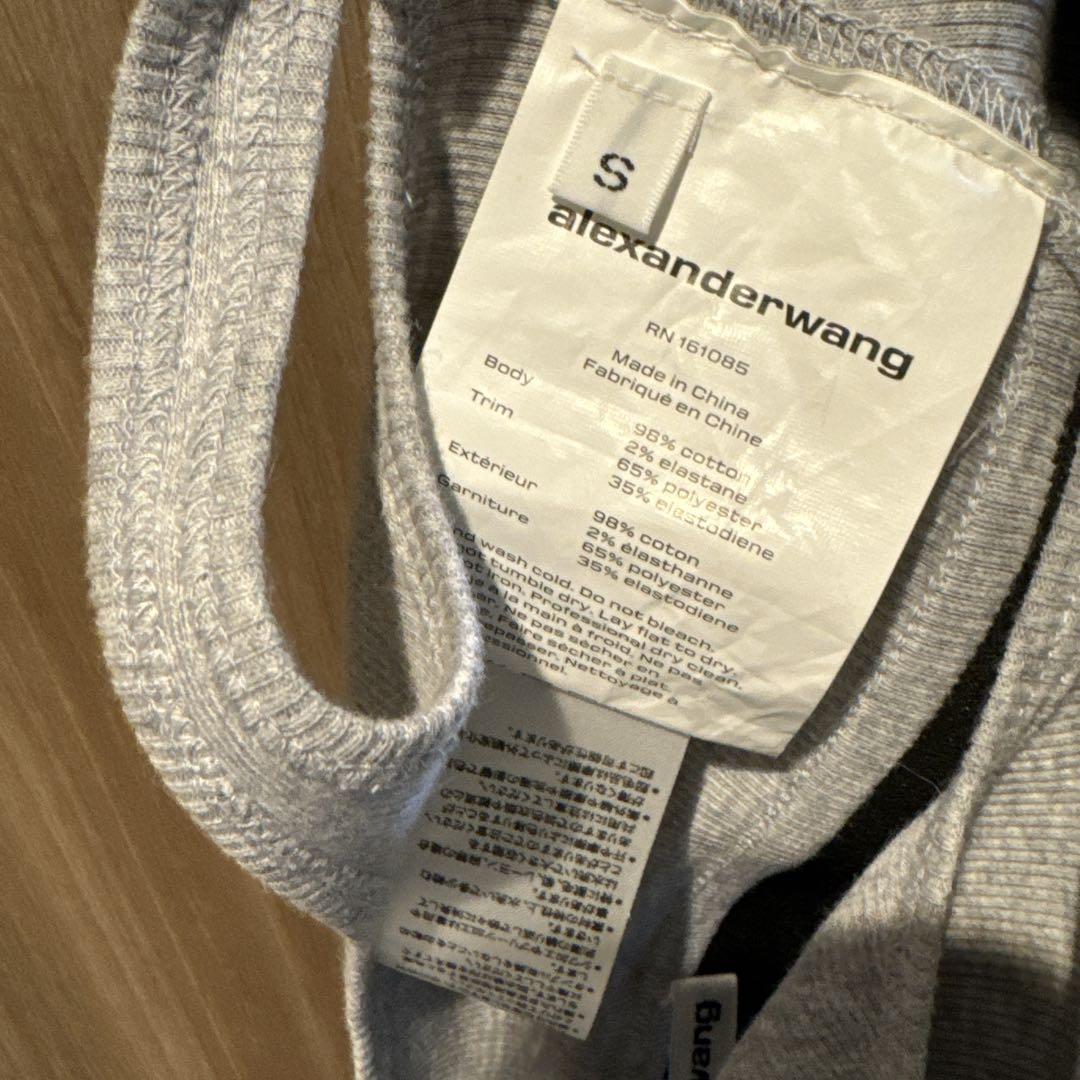 alexanderwang グレー タンクトップ ブラトップ