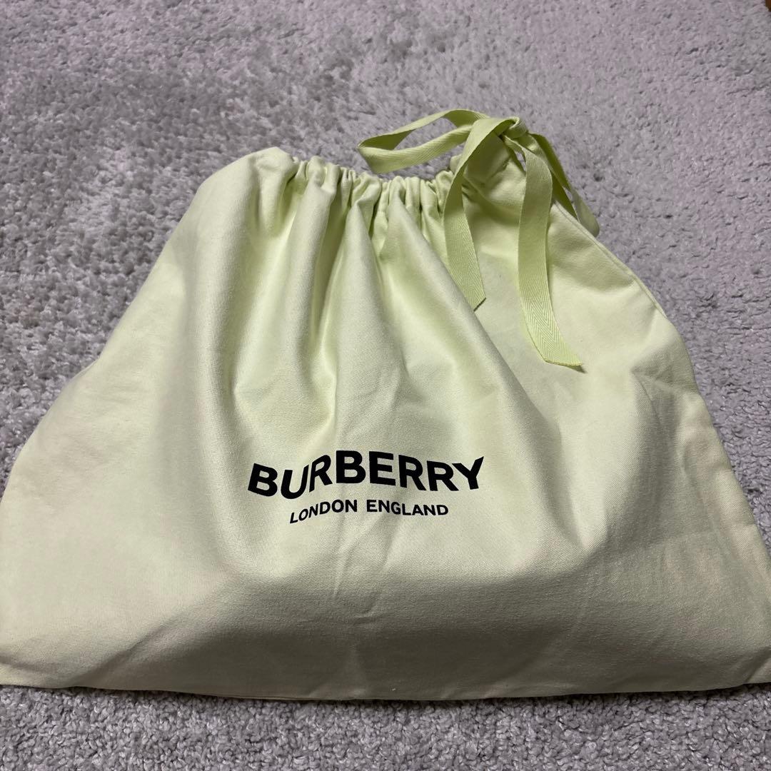 BURBERRY モノグラムブラック ショルダーバッグ