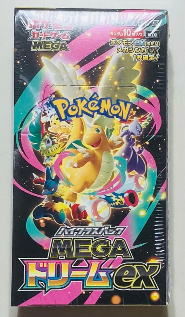 ★ポケモンカード MEGA ドリームex ボックス シュリンク付き★
