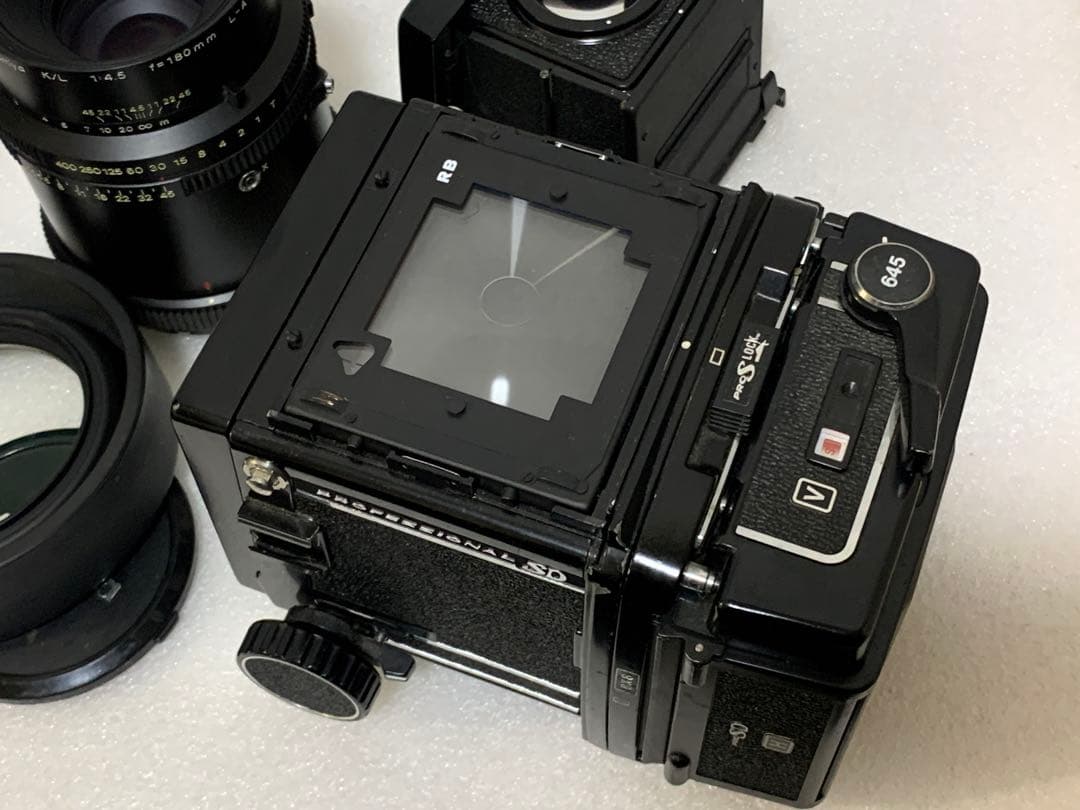 フィルムカメラ Mamiya RB67 PRO SD K/L 1:4.5 180mm L-A